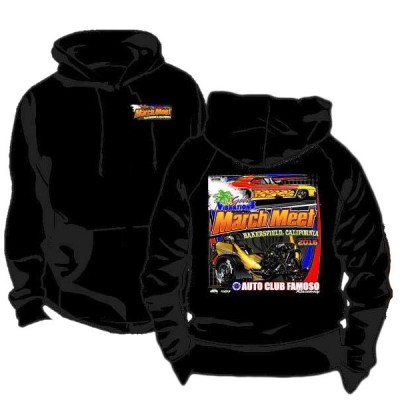 2016 March Meet Black Hoodie