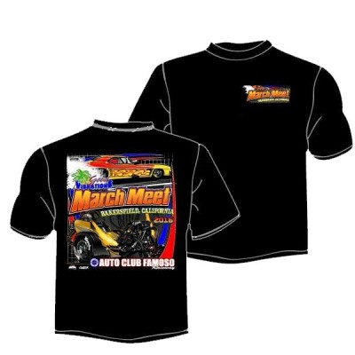 2016 March Meet Black Tee