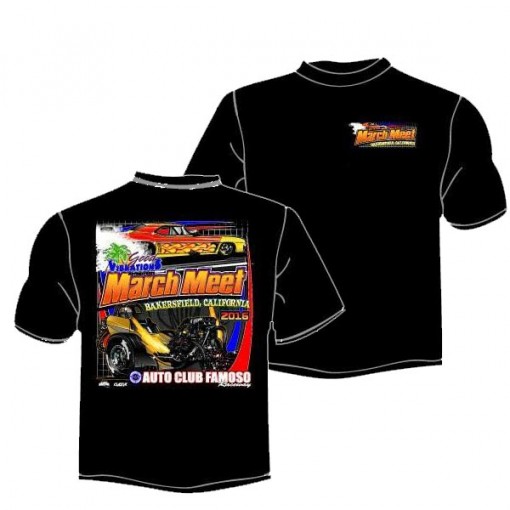2016 March Meet Black Tee