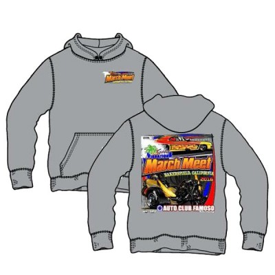 2016 March Meet Grey Hoodie